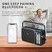 AM FM Radio with Best Reception,Bluetooth Portable AM FM Transistor,Battery Operated Radio or AC Power,Large Dial,Headphone Jack, Gifts for Seniors Elderly