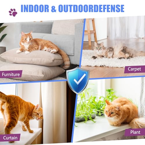 Image of Cat Deterrent Spray 2 Pack, Cat Scratch Deterrent Spray for Furniture Protection, Effective Anti-Scratch & Anti-Marking Training Aid with Natural - Safe & Non-Toxic for Cats and Kittens 7.0 fl.oz