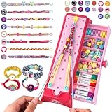 Picture of Friendship Bracelet Making Kit Toys for Girls, DIY Arts and Crafts for Kids Ages 8-12, Jewelry String Bracelets Maker Kit, Christmas Birthday Gifts Ideas for Teen Girls Ages 6 7 8 9 10 11 12 Year Old