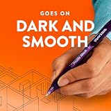 Paper Mate Profile Mech Mechanical Pencils, 0.7mm #2 Pencil Lead, Comfort Grip, Assorted Barrel Colors, 8 Count - Office Supplies