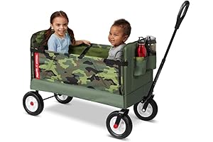 Radio Flyer 3-in-1 Camo Folding Wagon