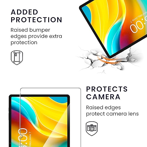 Rojeuinn 2 Pezzi Vetro Temperato per Teclast T50