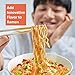 Yimi Dried Seafood Ramen Toppings, Dehydrated Vegetables Soup Mix - Freeze Dried Shrimp | Narutomaki Fish Cake | Imitation Crab, Ramen Bae Toppers, Add Flavor To Instant Noodles, Ideal for Gift