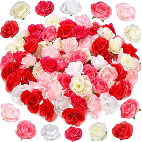 Geosar 102 Fake Rose Flower Heads Cover