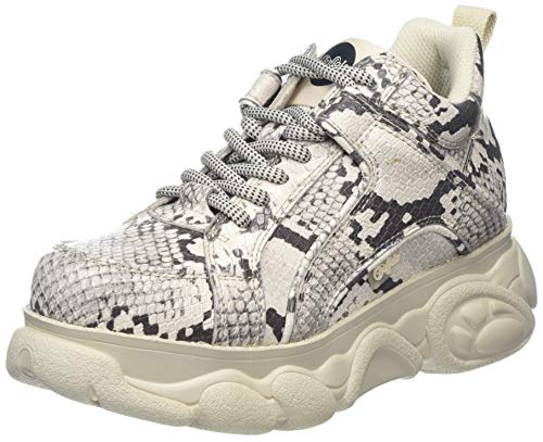 Buffalo Women's Low-Top Sneakers, Multicolour (Snake