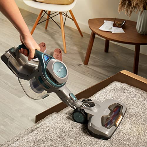 Petra PF01195VDEEU7 Pet+ Staubsauger, Akku-Staubsauger, 22,2V, 1,2L Staubbehälter, Stabsauger, Umrüsten auf Handgerät, LED-Bodenbürste, 40 Min. Betriebszeit, Tierhaaraufsatz, abwaschbarer HEPA-Filter - 4