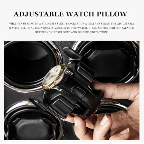 Bobinadora de Relojes con parada automatica al abrir la puerta y almohadilla extensible 6