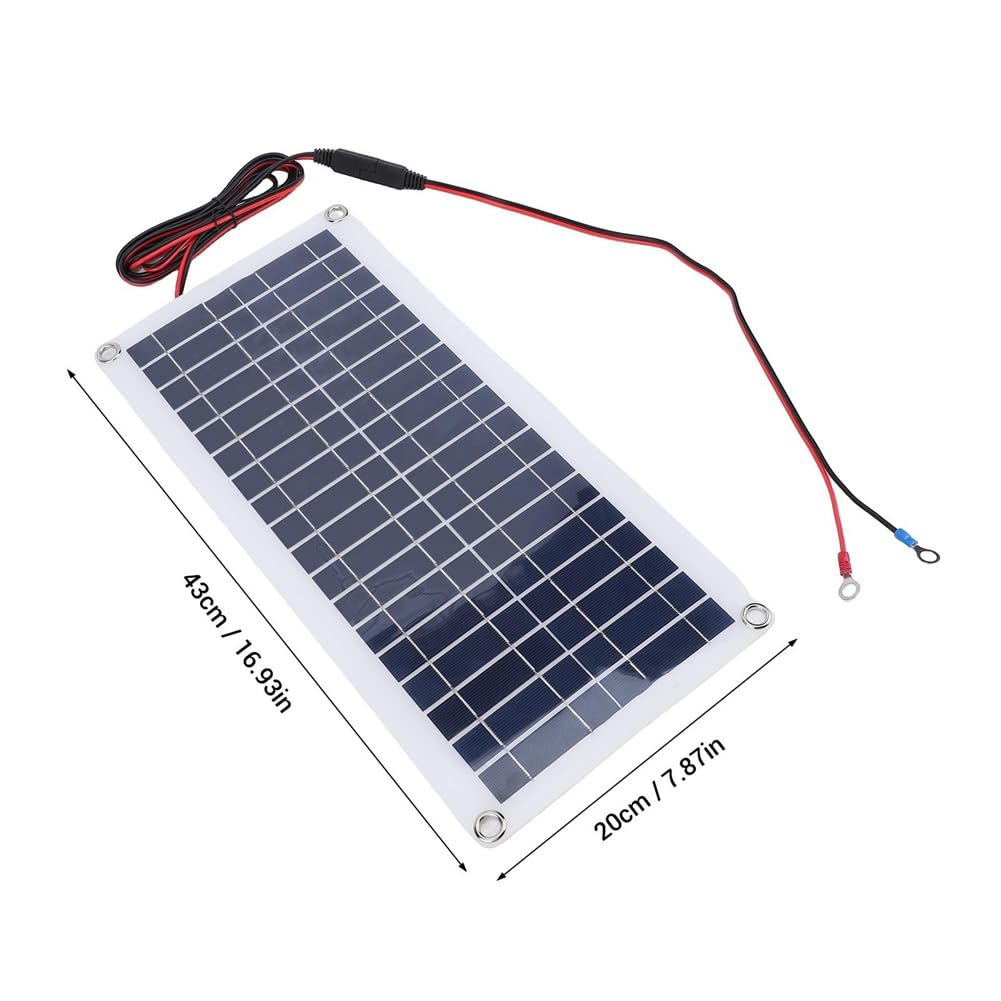 Panneau solaire Kit prêt à l'emploi Charge ABS