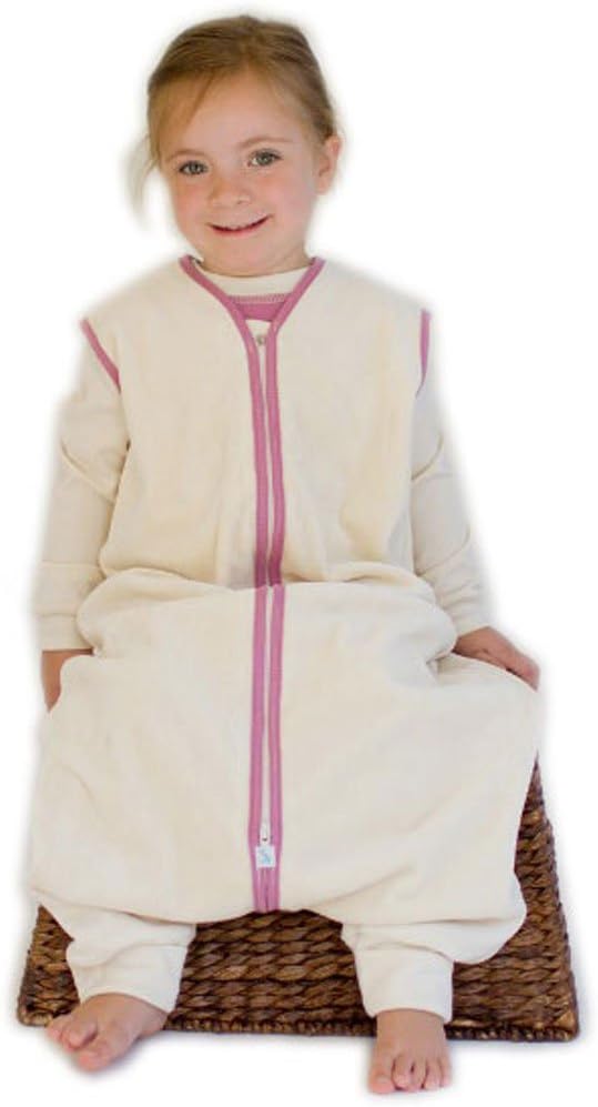Organic Velour Toddler Cozie Sack with Feet Holes