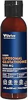 Vista 1 de Vthrive Glutatión liposomal líquido - 500 mg - cítricos (4 onzas líquidas)