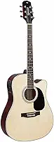 Violao Eletrico Aco Gdc-1 Ceq Ns Natural