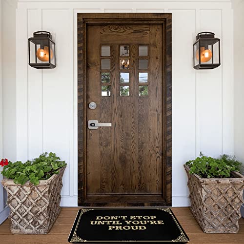 Tapis bienvenue extérieur 65x90cm message inspirant - 6