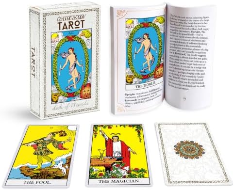 Dionysus Classic Design Tarot Cards Deck With Guidebook