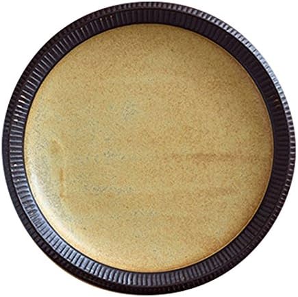 テーブルウェアイースト minoruba（ミノルバ） 渕十草 大皿 プレート パスタ皿 和食器 ディナープレート ワンプレート (イエロー)