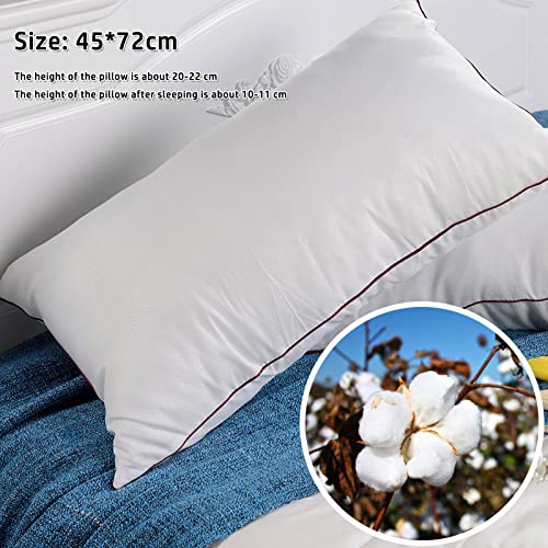Set 2 Almohadas Fibra Poliéster 74 cm x 48 cm x 22 cm miniatura 5