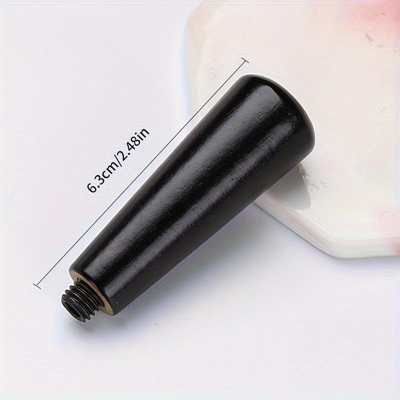 Wax Seal Handle, Replacement Sealing Stamp Handle with Brass Connector for Wax Seals