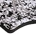 LEIPUPA Set of 9 Board Traction Pad Mat for, Surfboard, Longboard and Trimmable - Select Colors, Black White Camo