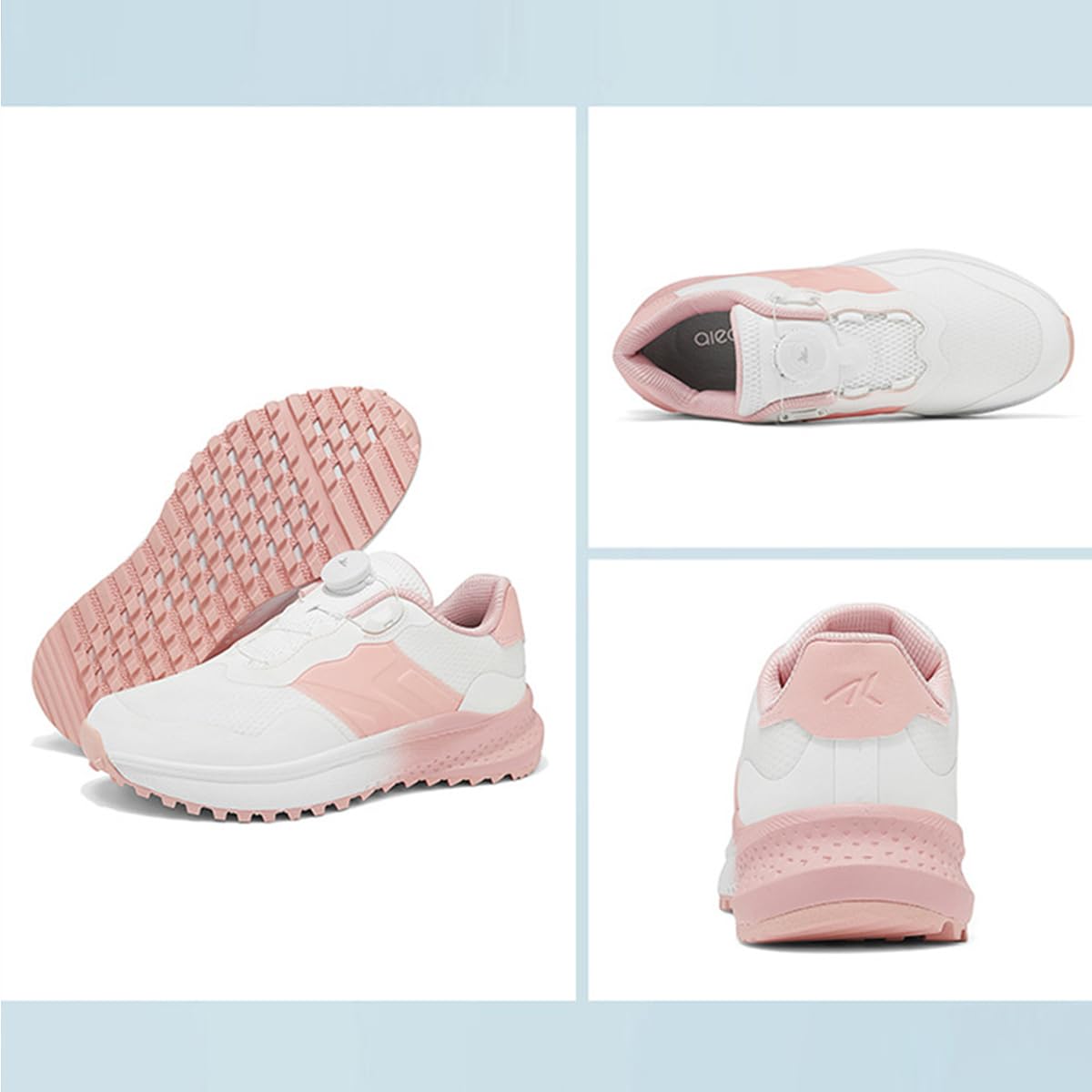 Scarpe da Golf da Donna, Scarpa da Allenamento Golf Casual da Esterno, Scarpe da Golf Professionali Antiscivolo