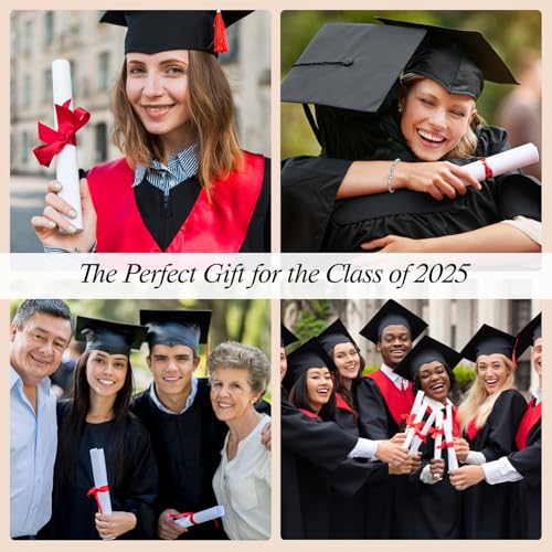 Graduation Gifts 2025 Compass Graduation Bracelets Set for Her Him, Graduation Gift for Middle School High School and College Students 5th 8th Grade Comes with 2 Inspirational Card (Black White)4