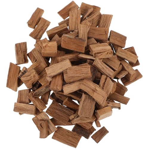 ABOOFAN 1 Packung Eichenchips Schwere Toast-Eichenchips Für Die Reifung Von Whisky Weinherstellung Brandy Oder Spirituosen Heimbierbrauzubehör Hellbraun