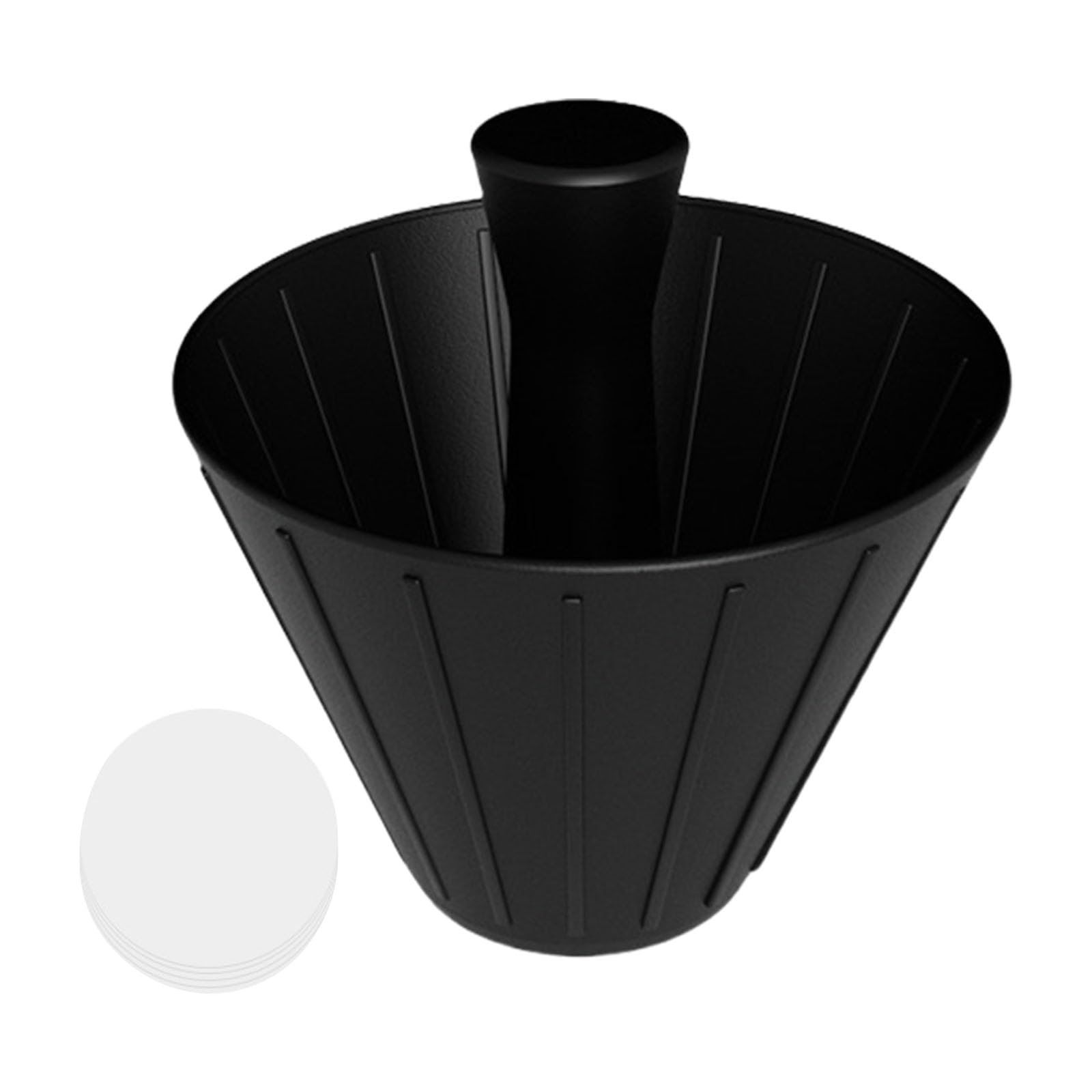 Hsioluted Portable Fold Paper Drip Coffee Holders Stand Efficient Cone Brewing Set for Travels Cone Coffee Paper Stand