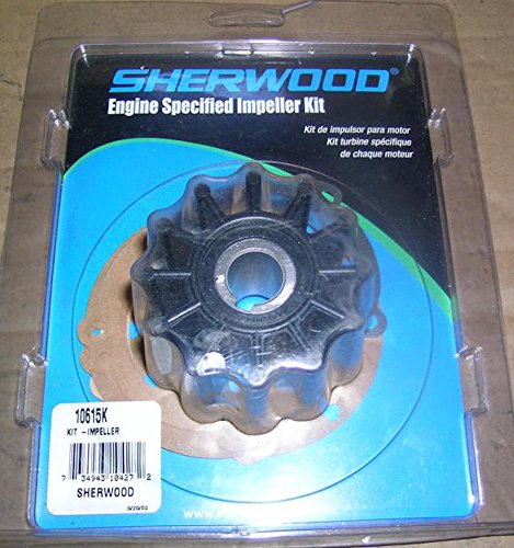 Sherwood 10615K kit turbine de pompe à eau de mer robuste pour moteur