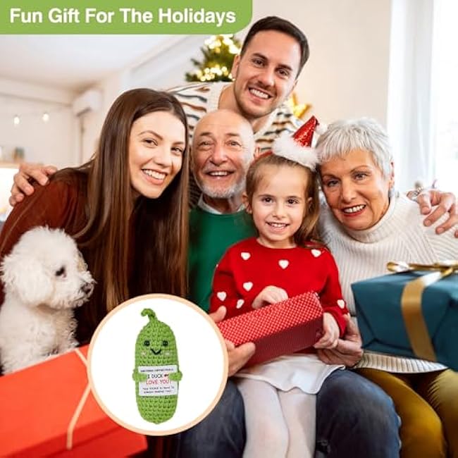 Birthday Gifts for Women Encouragement Pickle Christmas Stocking Stuffers (I Duck Love You)