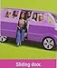 Barbie Volkswagen MICROBUS Vehicle VW Bus Van (Purple) with Working Horn & Sliding Door - Seats 6 or 11.5