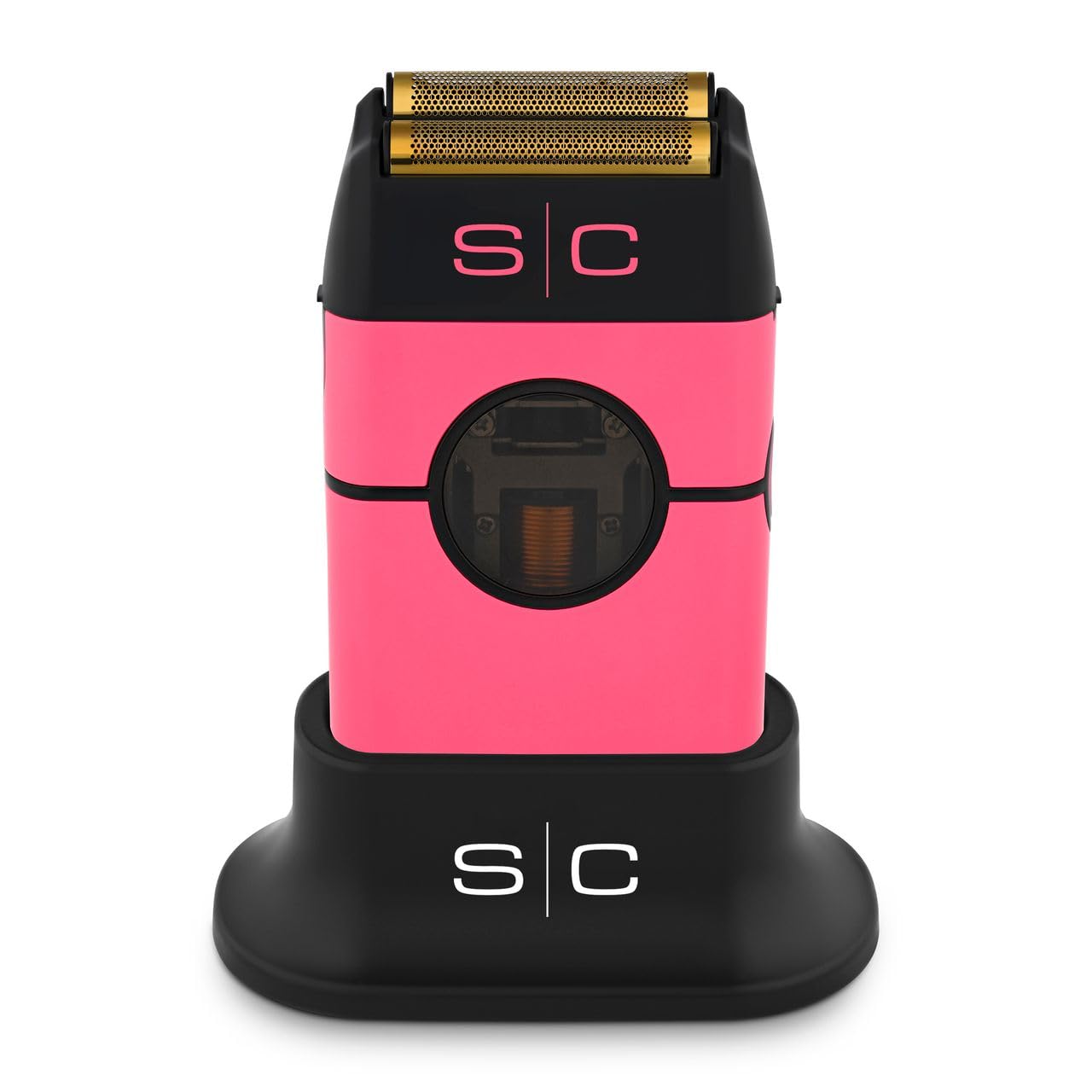 StylecraftInstinct Metal Cordless Double Foil Shaver with IN2 Vector Motor Intuitive Torque Control, USB-C Rechargeable (Pink)