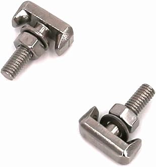 UTSAUTO Battery Terminal T-Bolt Kit 19116852 64740 Battery Cable Tensioner Bolt Screw 2 Pack for GMC Chevrolet BMW Audi 6X0-915-138 6X0915138 61128373946 AUTO-0121