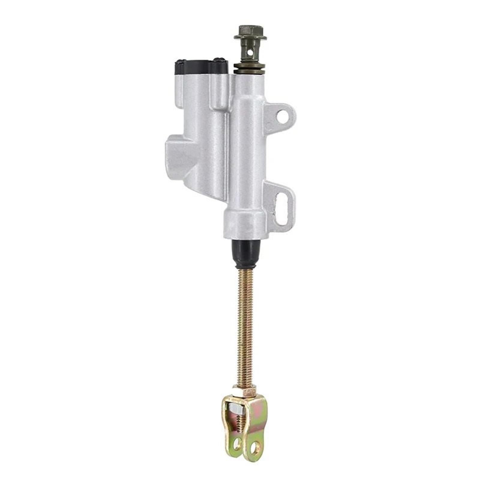 HYDBCNP Forward Brake Pump Motorcycle Rear Brake Pump Rear Brake Master Cylinder Pump Fit for 110 125 140cc Pit Dirt Bike(Silver)