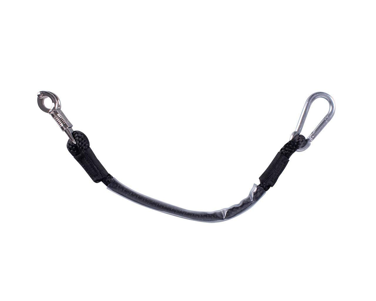 Attache de sécurité QHP Trailer Tie avec mousqueton panique pour van équestre