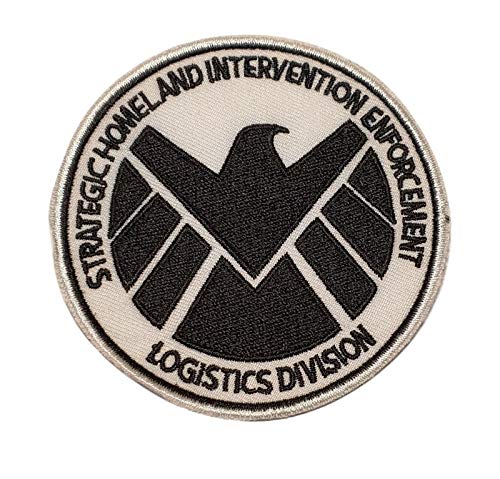 Agents of Shield Homeland Black and White 3 Inches Diameter Embroidered Patch