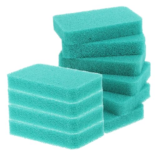 DONFAMDS 10 Piezas Esponjas de Silicona para Limpieza de Estropajos Reutilizables y Antideslizantes Limpieza Eficaz para Platos y Verduras Sin Rayones de Limpiar