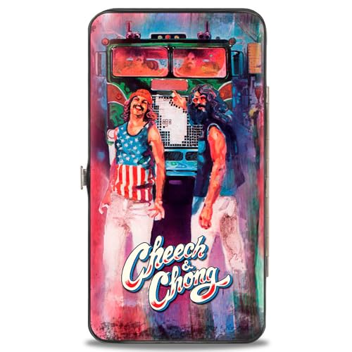 Buckle-Down Women's Hinge Wallet-Cheech & Chong, 7" x 4"2