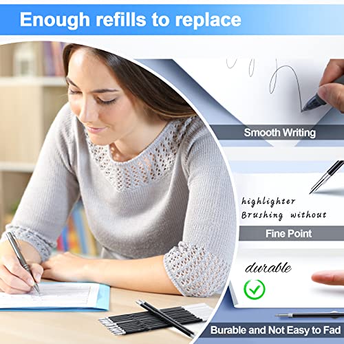 Kugelschreiber Minen Schwarz Kugelschreiberminen Schwarz Nachfüllminen Schwar Kugelschreibermine Schwarze Minen Kugelschreiber Schwar Mine Kugelschreibers Schwarze 0,7mm Kugelschreiberminens, 30 Stk.