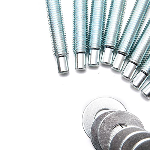 WEILEITE Truck Bed Mounting Bolt Nut Hardware Kit Compatible with Ford F250 F350 F450 F550 1999-2016 Super Duty Replaces 924-311 XC3Z9900038AA W708770S436 - Thumbnail 3
