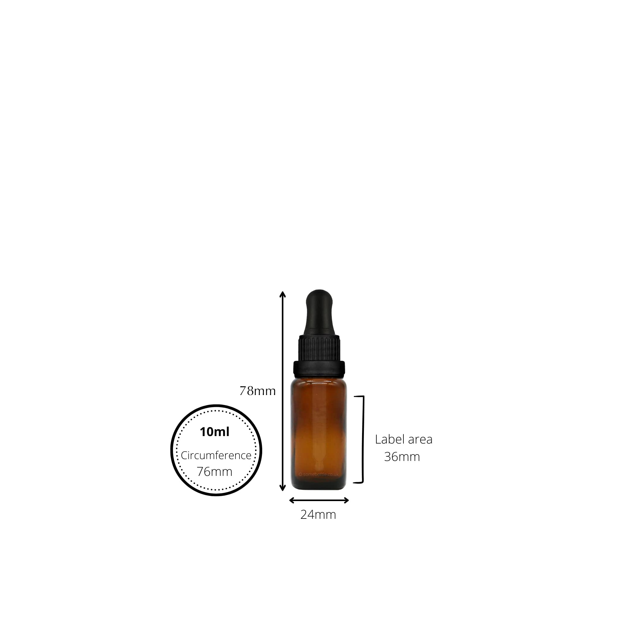 Braunglasflaschen mit manipulationssicheren Pipetten für Trägeröle/Flüssigkeiten/Kosmetik/ätherisches Öl/Aromatherapie, 40-10 ml, Großhandelspackung
