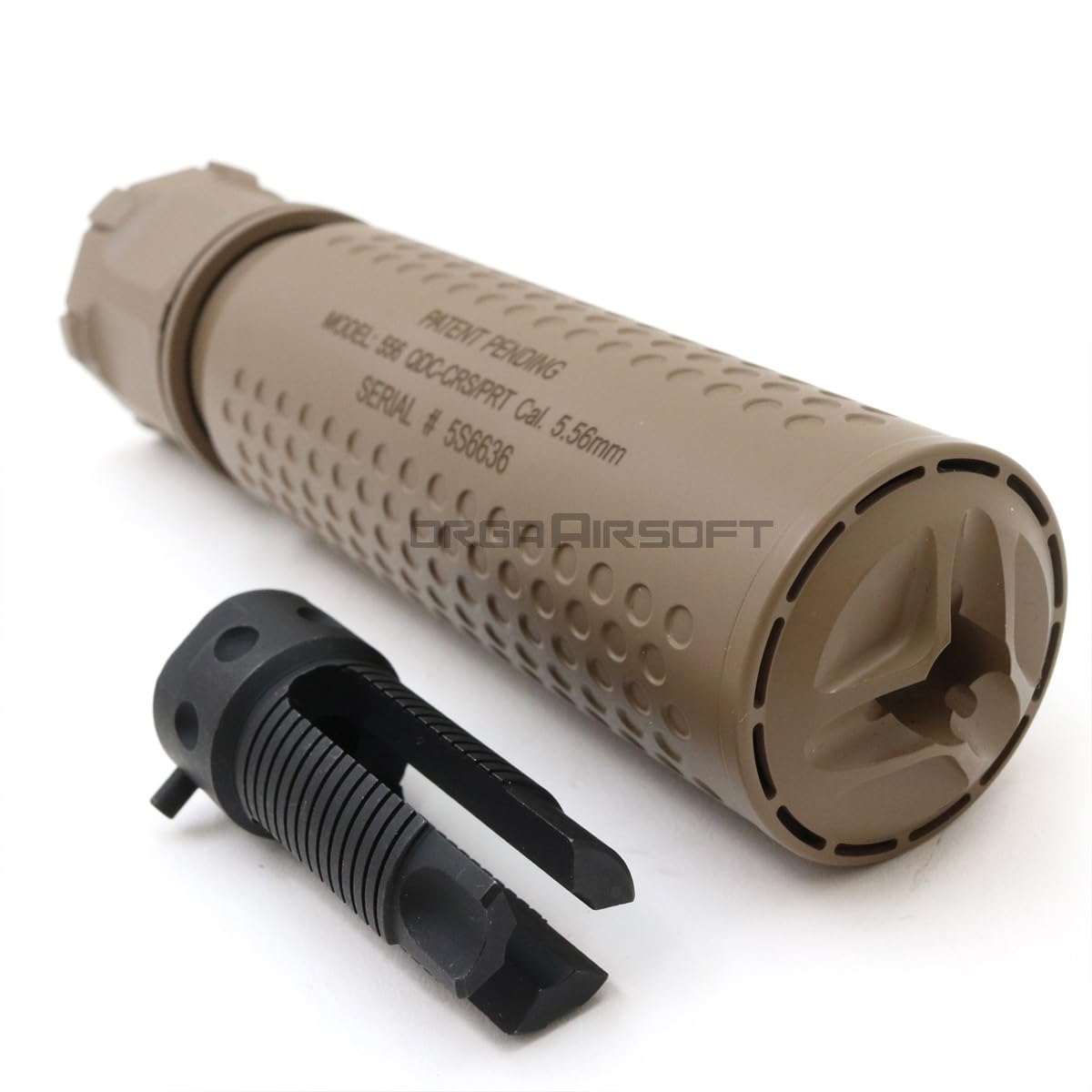 Amazon | ANGRY GUN KAC QDC/CRS-PRTタイプ サプレッサー DE | モデル