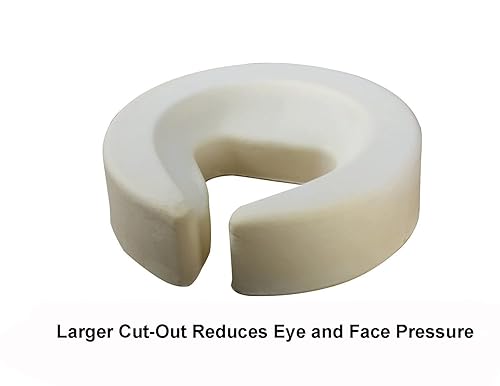 Miniatura 3 de Therapist's Choice Cojín universal para reposacabezas y cara para mesa de masaje y silla de masaje (morado) 13 x 13 x 4 pulgadas