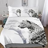 [Bettbezug-Set]: Einzelgröße inklusive 1 Bettbezug: Einzelbett (135 x 200 cm), 1 Kissenbezug: 48 cm x 75 cm. 1 Bettbezug: Doppelbett (200 x 200 cm), 2 Kissenbezüge: 48 cm x 75 cm.1 Bettbezug: King (220 x 240 cm), 2 Kissenbezüge: 48 cm x 75 cm. Beste Geschenke für Ihre Familie!