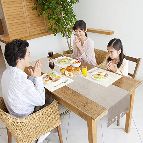 Heiqlay Centrini Moderni per Mobili, Lino Fatto a