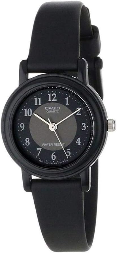 Women's Watch - LQ-139AMV-1B3LDF Black Dial, Black Band