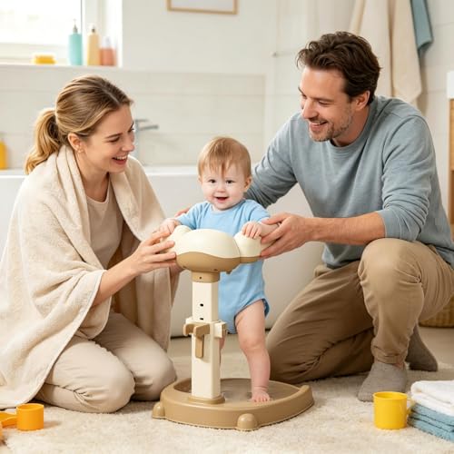 Support de pieds pour douche réglable et antidérapant pour le voyage