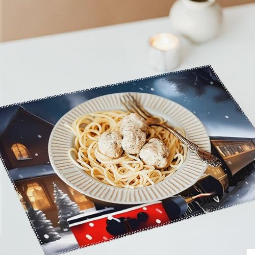 Sets de table Noël de qualité supérieure résistants à la chaleur
