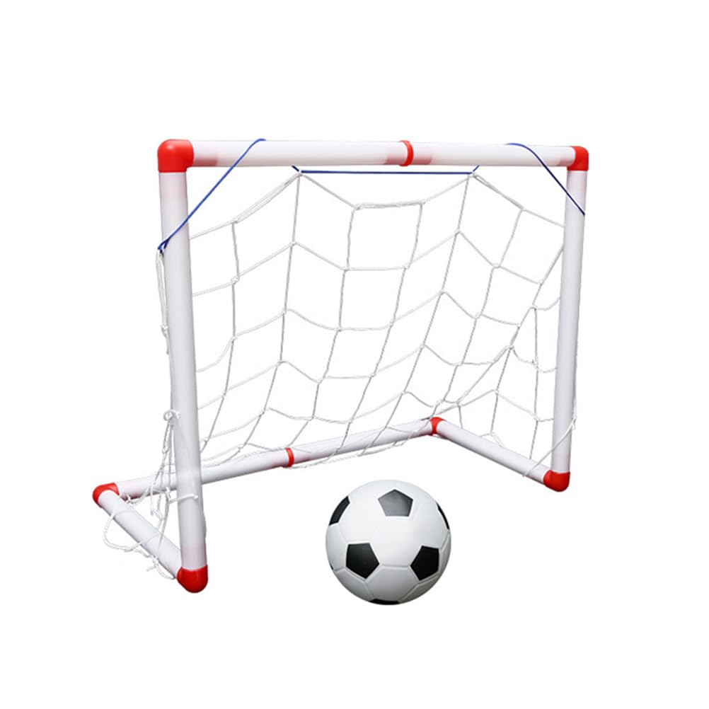 Yardwe 1 Juego Portería De Fútbol Plegable Balones De Fútbol Juego Infantil Porteria De Futbol Equipo De Gimnasio Futbol Infantil Puerta De La Red De Pelota De Juguete Mini