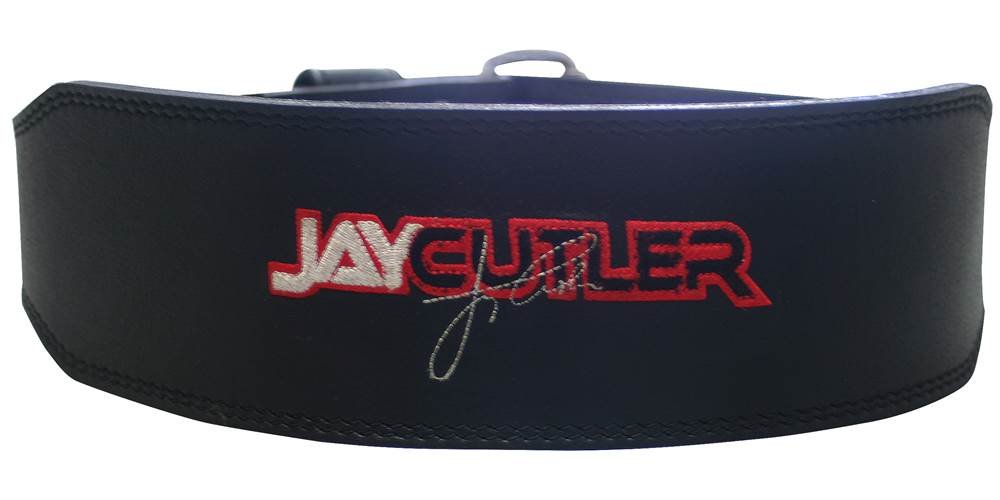 SchiekJay Cutler Signature Leather Belt - Comfortable Weight Lifting Belt