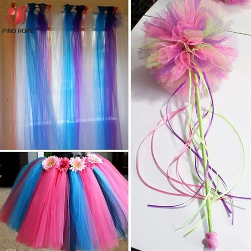 Czarna tiulowa rolka, 10 metrów, szerokość 15 cm, idealna do spódnic tutu, dekoracji ślubnych, artykułów imprezowych, rękodzieła i projektów DIY, tkanina siatkowa premium na imprezy dla dziewcząt