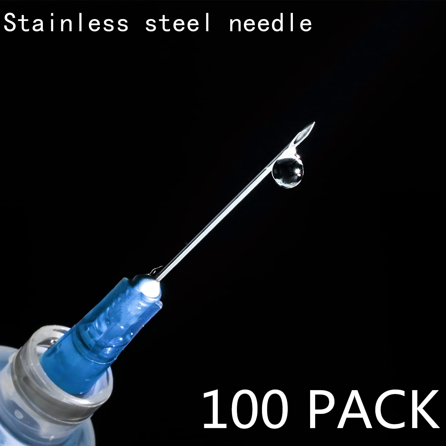 100 Pack 3ml with 23Ga Disposable Plastic Measuring Lab Supplies, Individually Sealed Wrapped — Amazon image 2