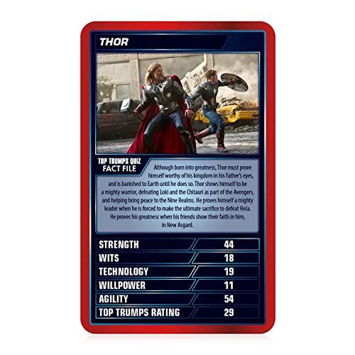Top Trumps Marvel Cinematic Universe Special Card Game For Ages 6 Years And Up #TOP2